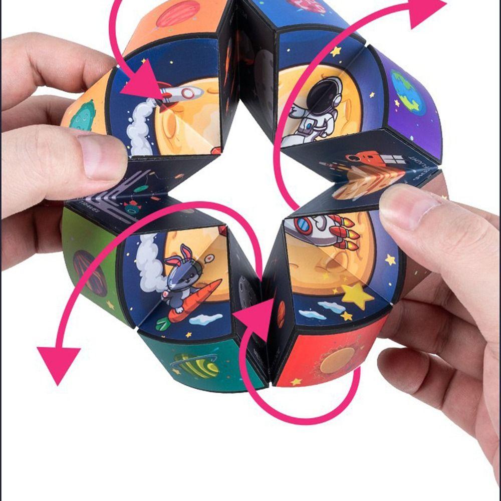 Đồ Chơi Khối Rubik Hình Khủng Long Hoạt Hình 3D Nhiều Màu Kích Thích Trí Thông Minh Cho Trẻ Em Và Người Lớn