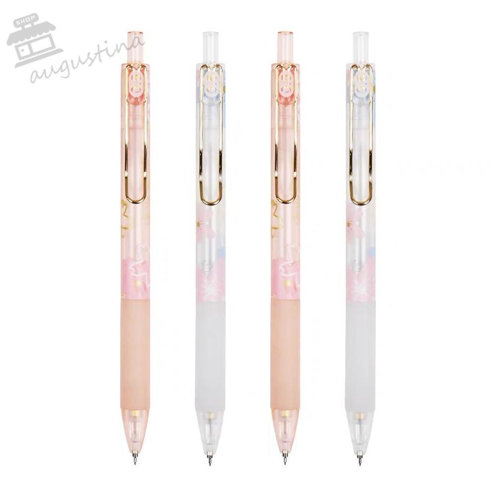 AUGUSTINA Bút Chì Vẽ Phác Thảo Tự Động Họa Tiết Hoa Anh Đào Kawaii Chất Lượng Cao