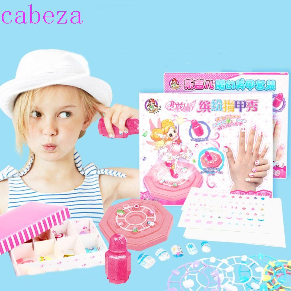 CABEZA Bộ Móng Tay Giả Trang Trí Nghệ Thuật