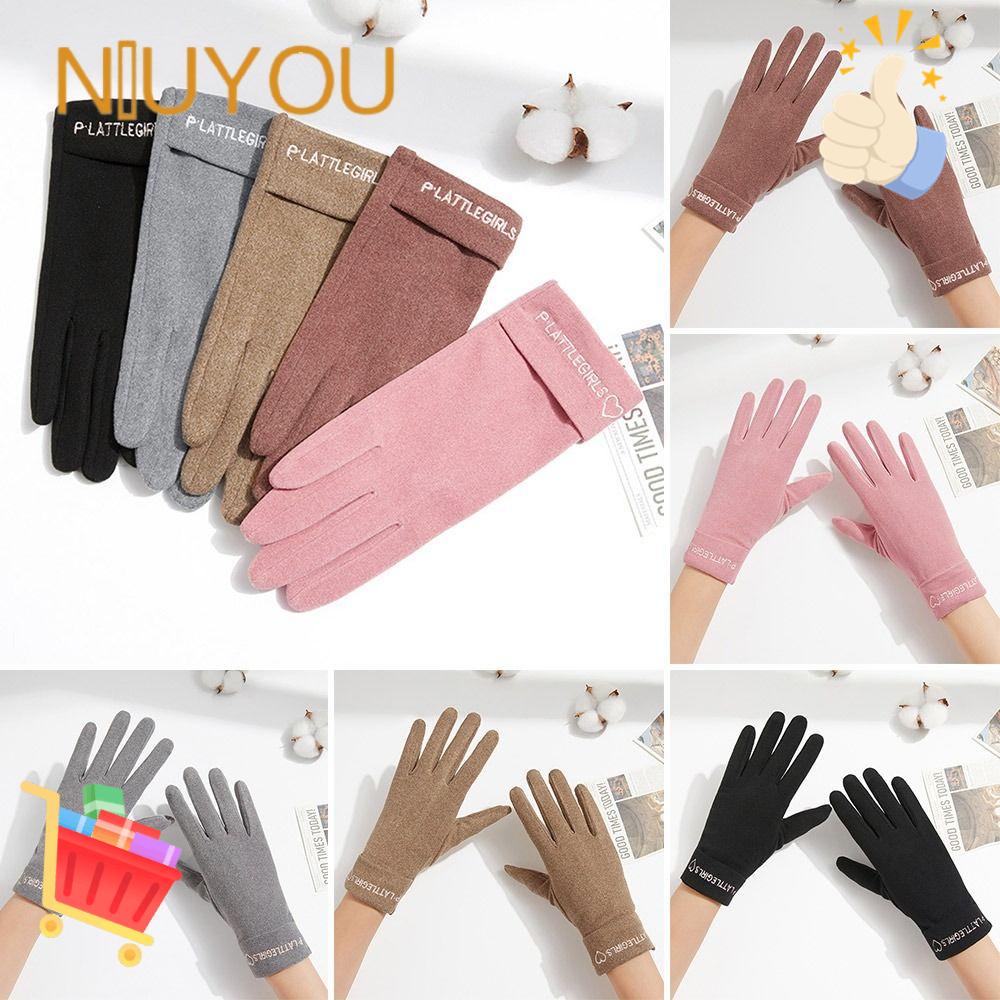 NIUYOU Găng Tay Cảm Ứng Cho Nữ