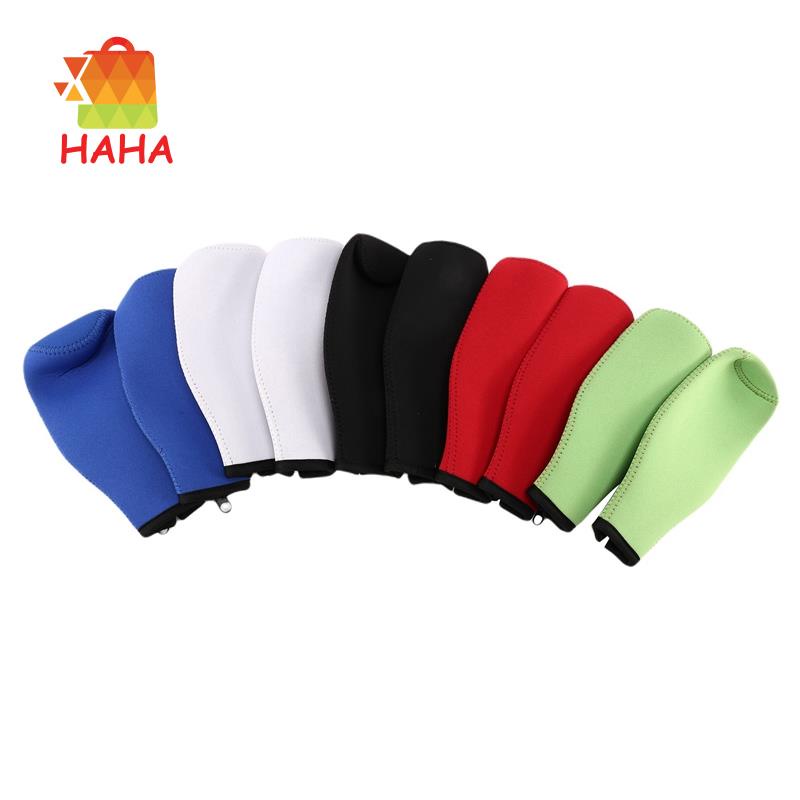 Set 10 Vỏ Bọc Giữ Lạnh Chai Bia Có Khóa Kéo Cho Dung Tích 12 Oz 330 Ml