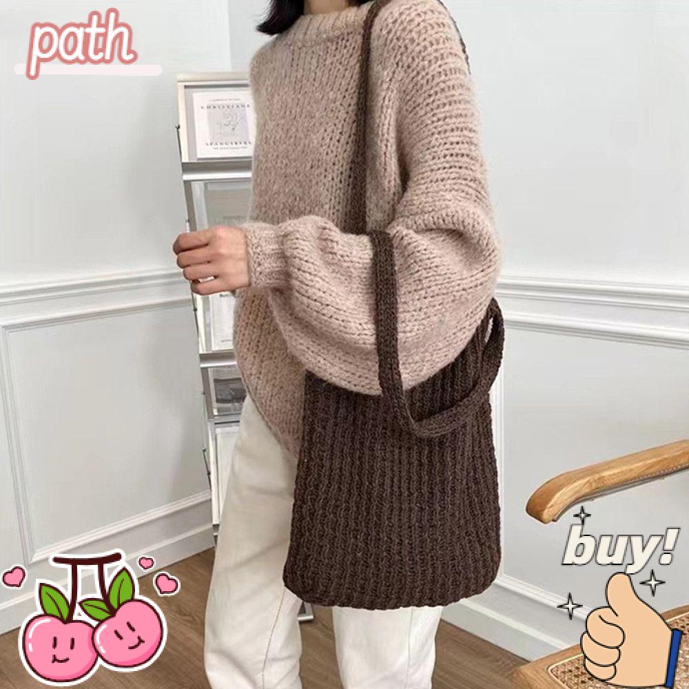 PATH Túi Xách Đan Len Thời Trang Cho Nữ