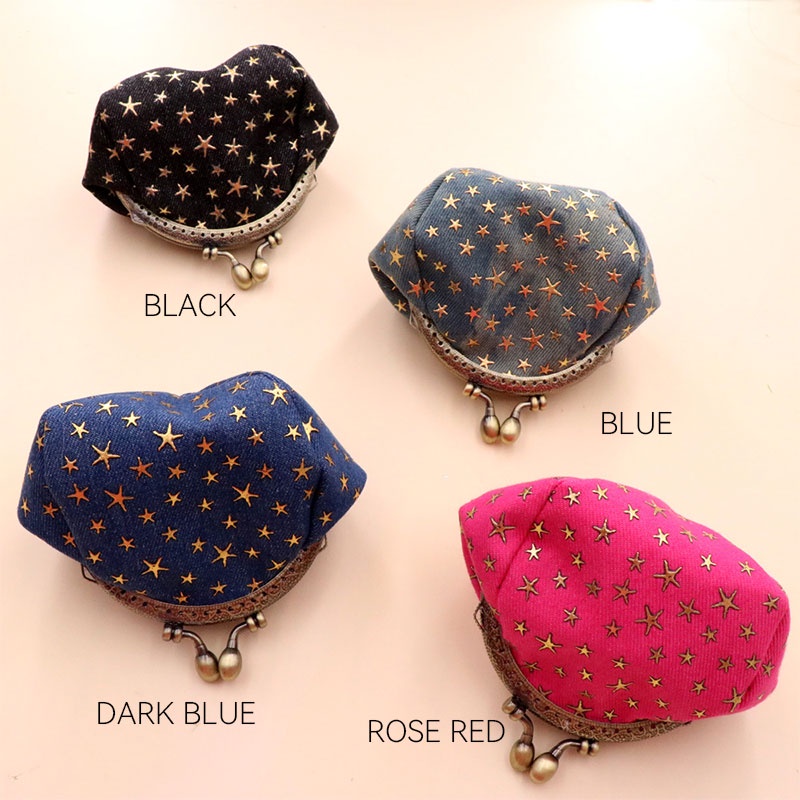 Ví Đựng Tiền Xu Hình Ngôi Sao Năm Cánh Sáng Tạo