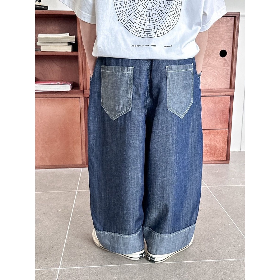 Quần Jean Dài Mềm Mại Chống Muỗi Dễ Phối Đồ Thời Trang 2023 Cho Bé Trai Mới