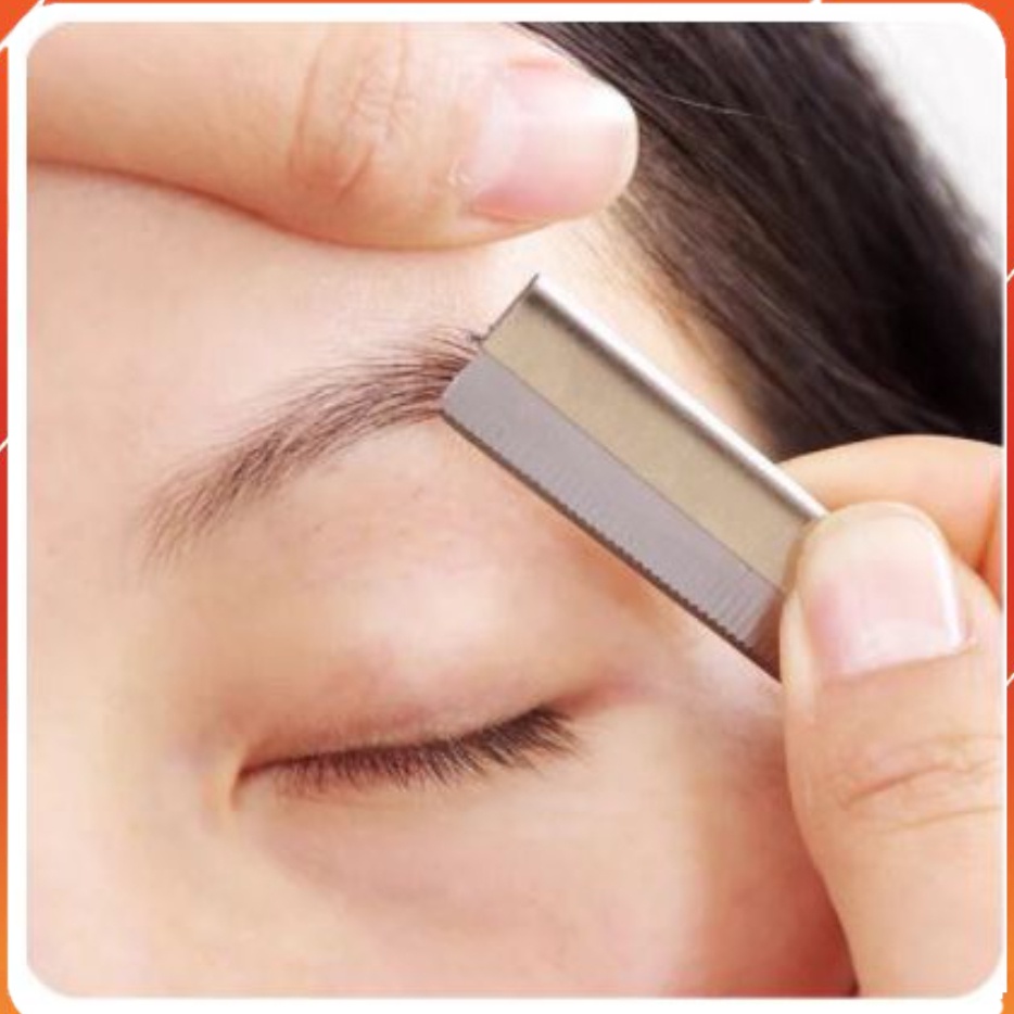 Hộp 10 lưỡi dao cạo lông mày dùng trong mekup và phun xăm- SV3999