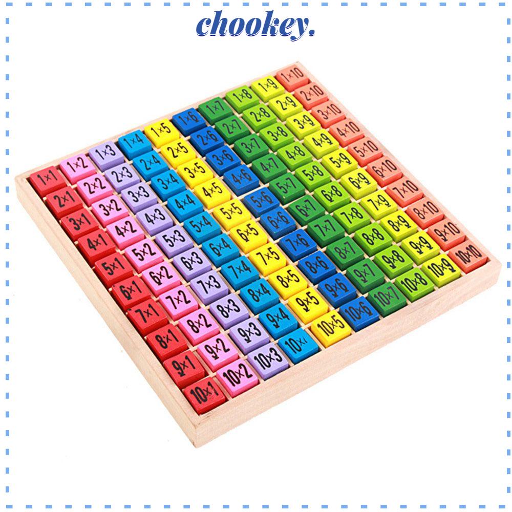 CHOOKEY Đồ Chơi Toán Học Bằng Gỗ Đa Năng Thiết Kế Mới Cao Cấp Thời Trang