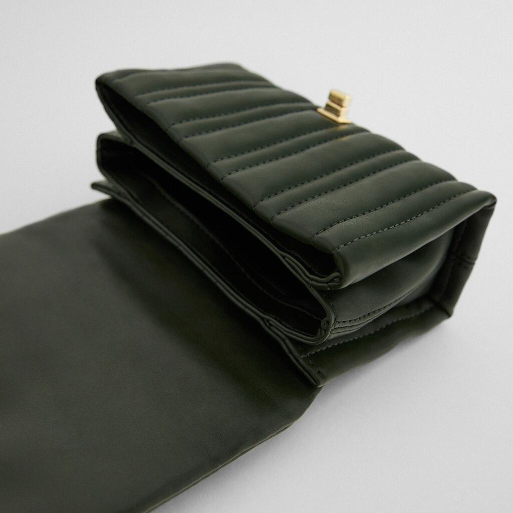 Zara Túi Xách Đeo Vai Phối Dây Xích Thời Trang Dành Cho Nữ777777-0702