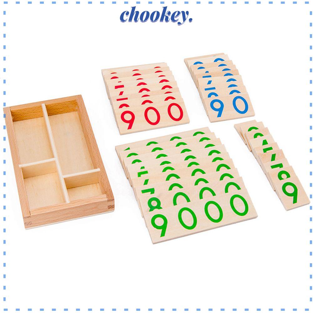 CHOOKEY Bộ Đồ Chơi Học Toán Mẫu Giáo Mới Từ 1-9000