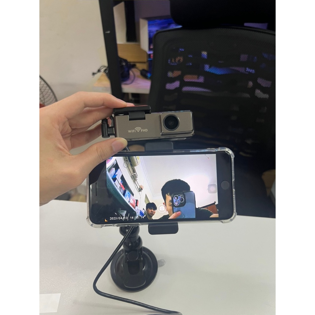 Camera hành trình maxcar V9 kết nối điện thoại và màn androi