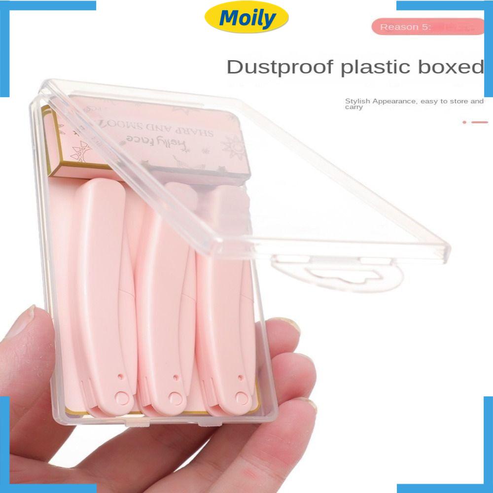 MOILYVN Set 6 Dụng Cụ Tỉa Lông Mày Tiện Lợi