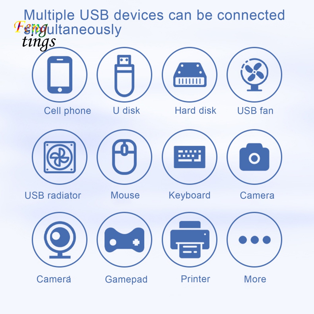 Bộ Chia Cổng USB Type C 3 Trong 1 Tốc Độ Cao 20 Cho PC