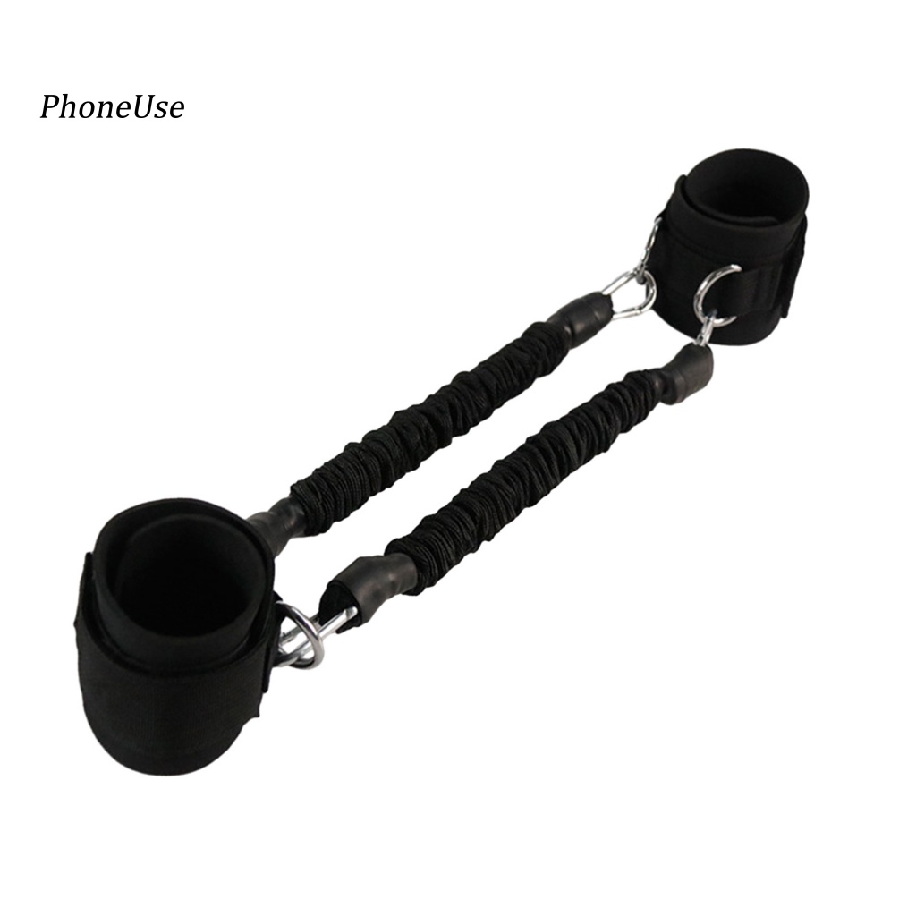 1 Bộ Dây Đai Kháng Lực Bằng PU Đeo Mắt Cá Chân Hỗ Trợ Luyện Tập Hông / Hông Cho Nam Và Nữ