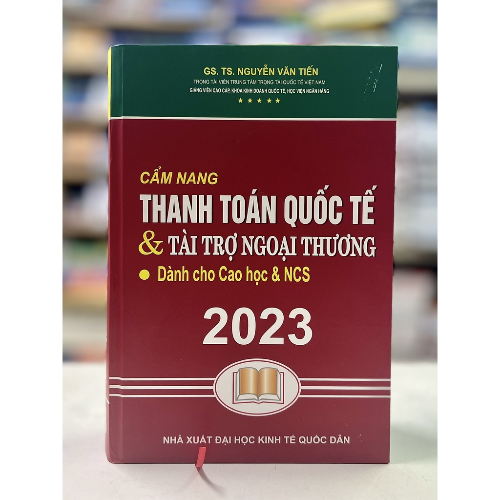 Sách - Cẩm nang thanh toán quốc tế & Tài trợ ngoại thương 2023 - Dành cho cao học & NCS