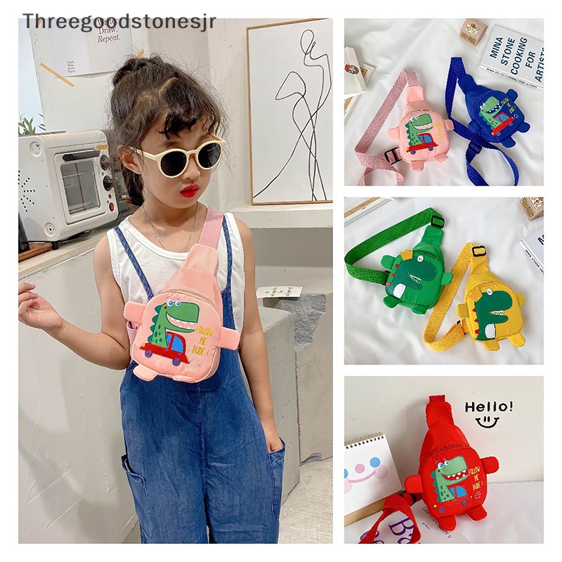 Ba Lô Đi Học / Du Lịch In Họa Tiết Khủng Long Hoạt Hình Đáng Yêu Cho Bé JR