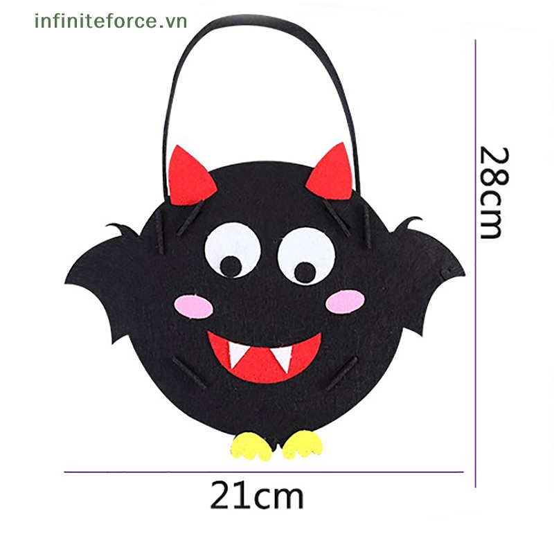 [INVN] Túi Tote Đựng Kẹo Hoặc Lễ Halloween - Làm Thủ Công Sáng Tạo diy [VN]