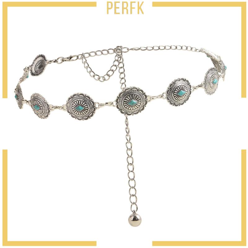 Thắt Lưng Dây Xích Bằng Kim Loại Thời Trang Cho Nữ