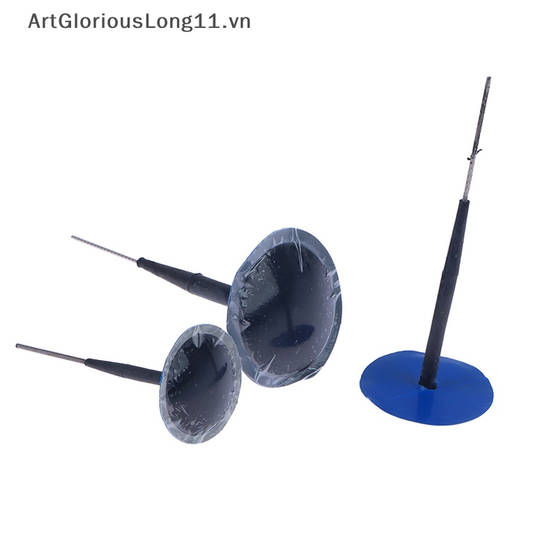 Set 24 Miếng Dán Cao Su Vá Móng Tay Hình Nấm