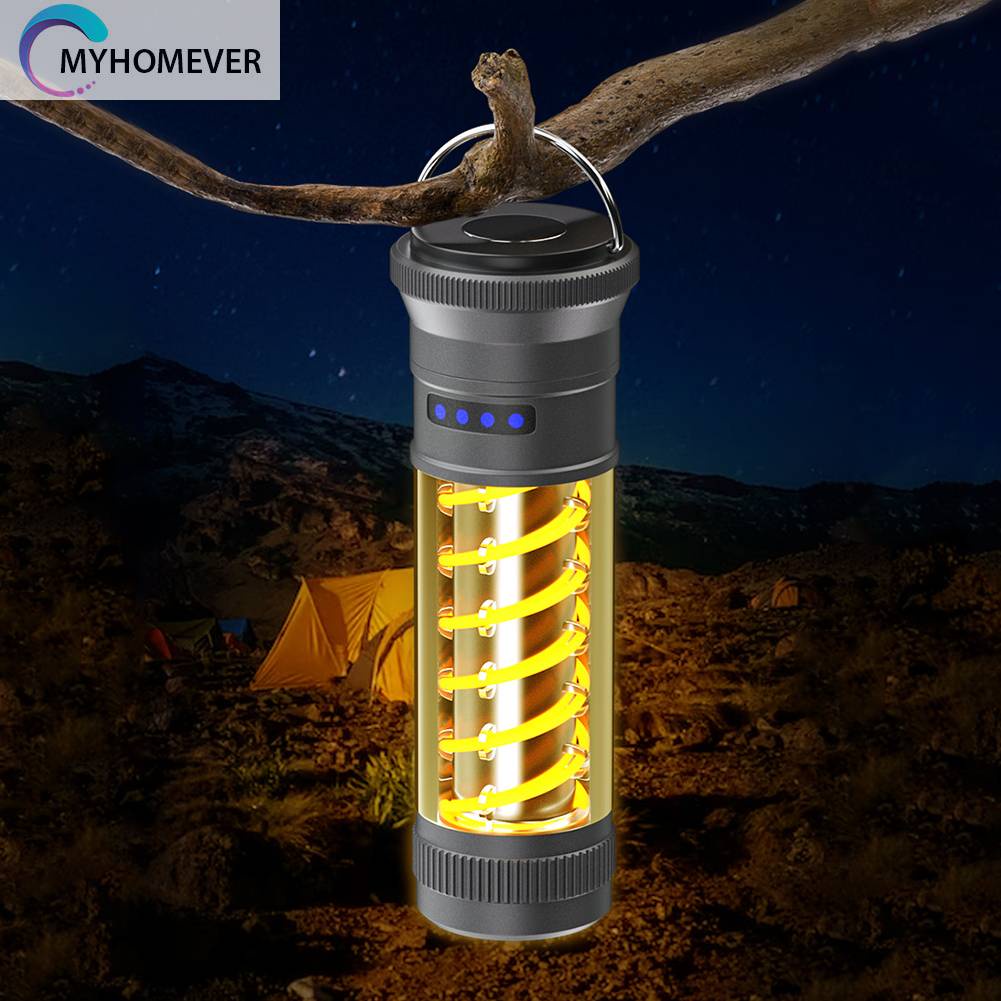 Đèn Cắm Trại Chống Thấm Nước Sạc USB Loại C 10-150LM 1800mAh