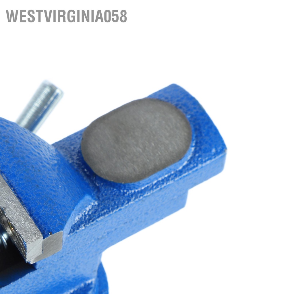Westvirginia058 Băng ghế dự bị Nhiệm vụ nặng nề 50mm Hàm có độ cứng cao Xoay 360 Kẹp bàn vạn năng