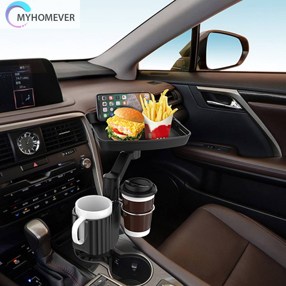 Giá Đỡ Cốc Nước / Burger Xoay 360 Độ Trang Trí Nội Thất Xe Hơi