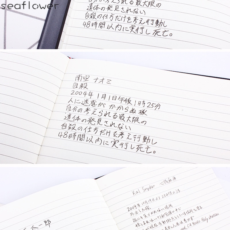 Sổ Tay Ghi Chú Họa Tiết Anime Death Note Cho Otaku Death Note FanDeath Note