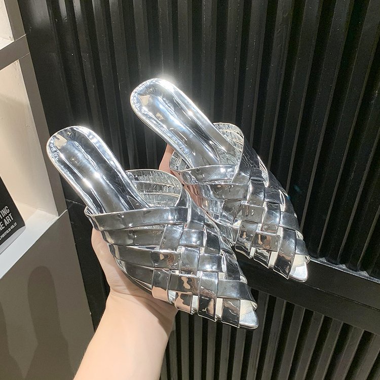 Giày Cao Gót Mũi Nhọn Thiết Kế Mỏng Xinh Xắn Thời Trang Dành Cho Nữ