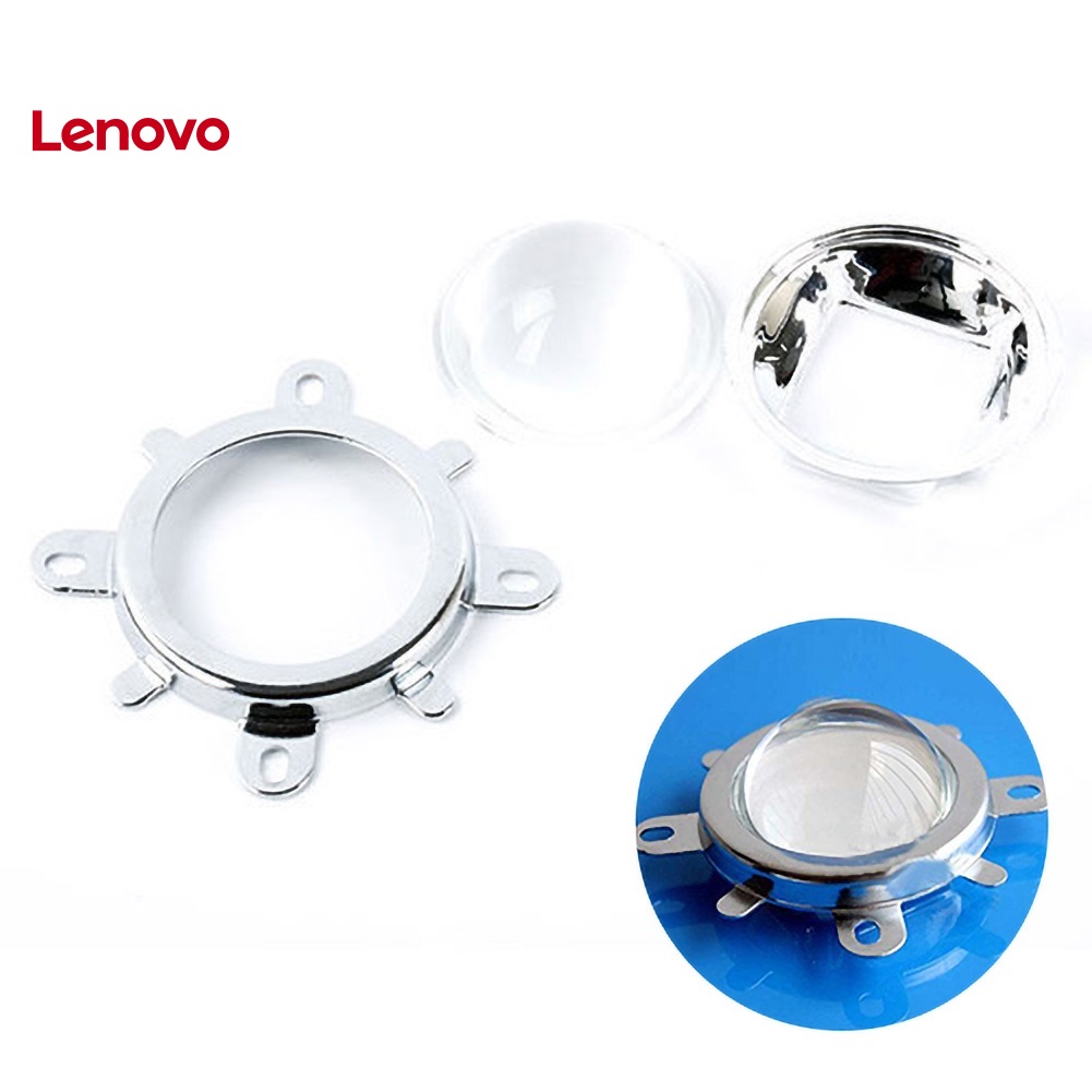 Ống Kính 44mm + Lăng Kính Phản Quang + Giá Đỡ Cố Định Cho Đèn LED Công Suất Cao 20W-100W