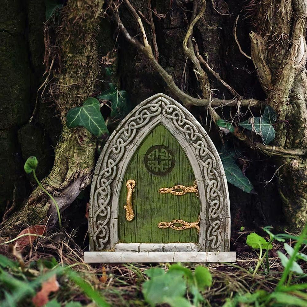 ESPO Cửa Gỗ 10cm Nhiều Màu Trang Trí Nhà Búp Bê