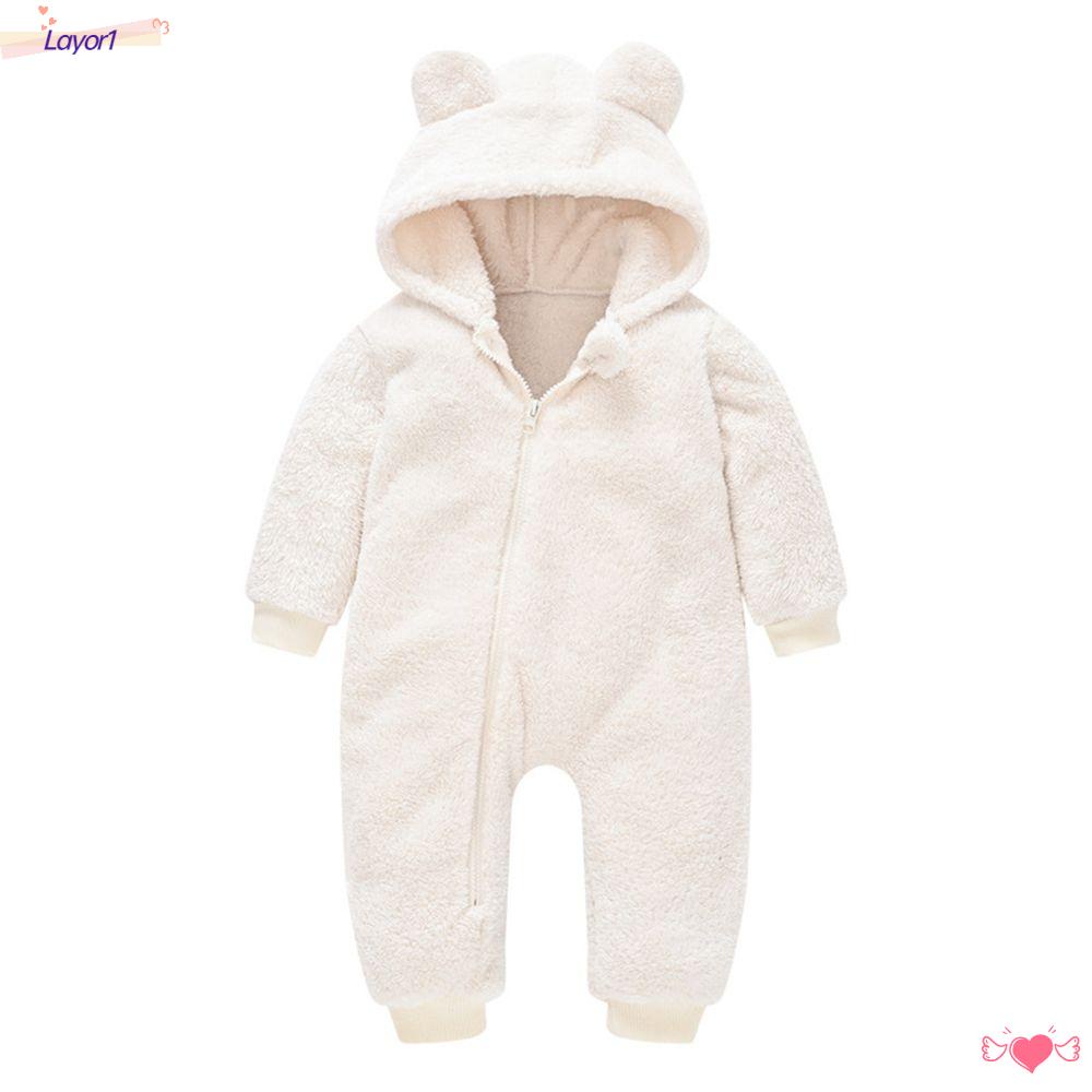 LAYOR1 Bộ Áo Liền Quần Thời Trang Mùa Đông Cho Bé