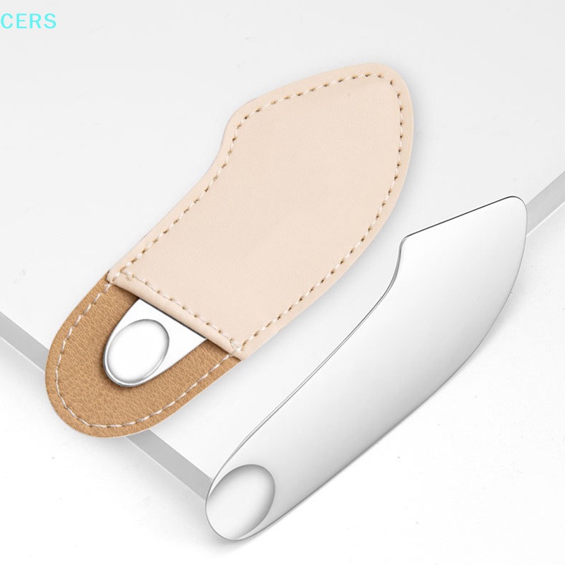 Muỗng Trộn Kem Nền / Nước Hoa Hồng Hai Đầu Bằng Thép Không Gỉ Kèm Hộp Đựng RS