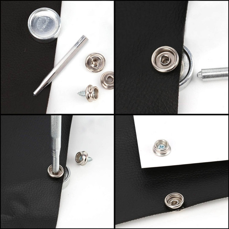 Bộ 30 Nút Khóa Cỡ Lớn Kèm Ốc Vít 10mm Chuyên Dụng May Vá DIY