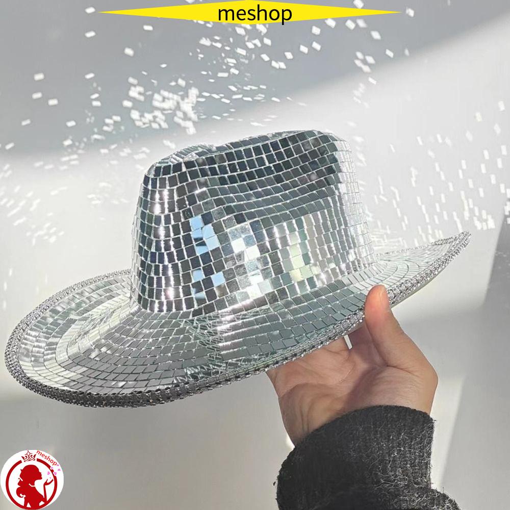 ME Mũ Cao Bồi Đính Kim Tuyến Lấp Lánh Thời Trang