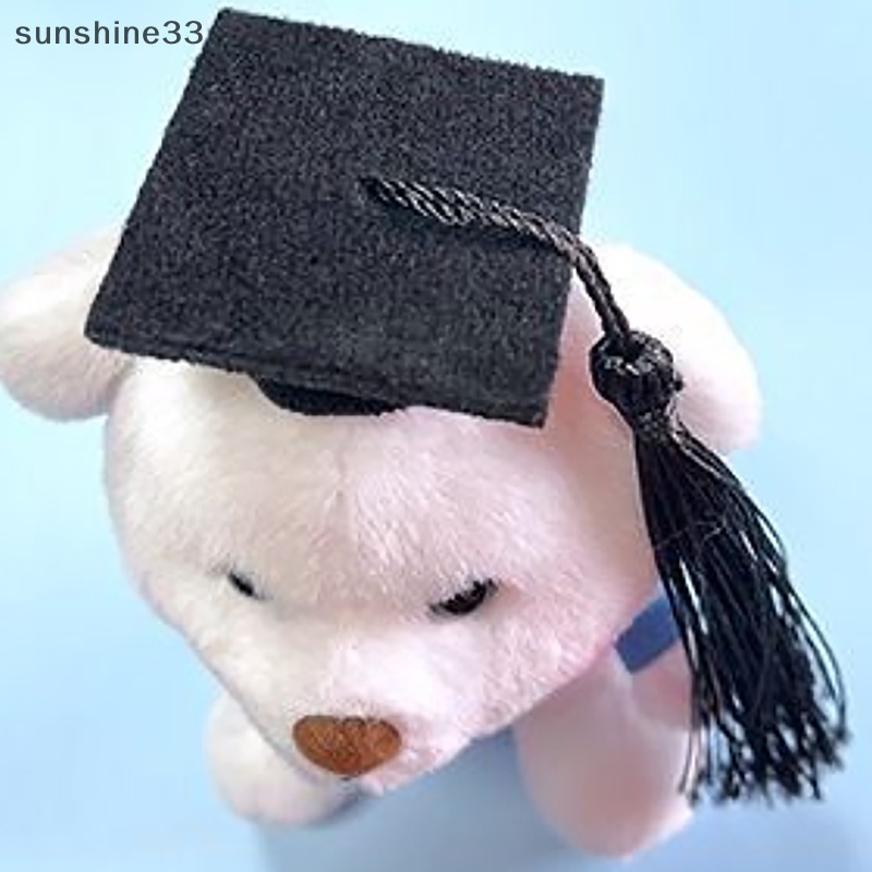 1 Gấu Teddy Nhồi Bông Đội Mũ Tốt Nghiệp Đáng Yêu