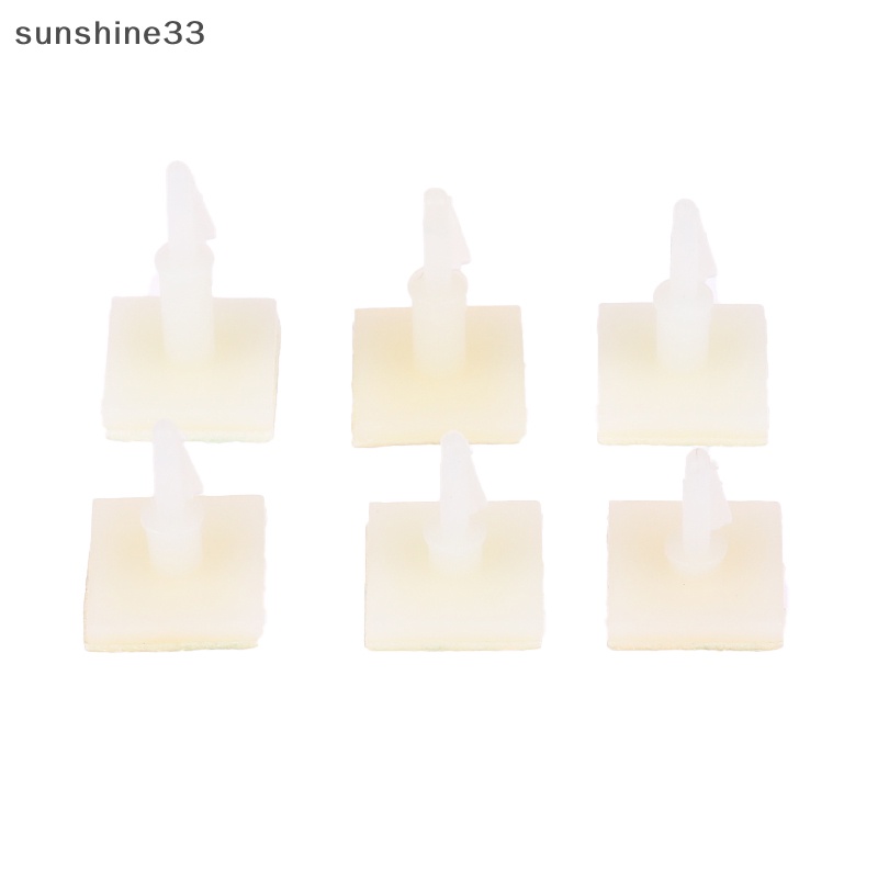 Set 20 Kẹp Nhựa PCB HC-5 / 6 / 8 / 9 / 11 / 13 3mm Cố Định Lỗ Khóa Cố Định