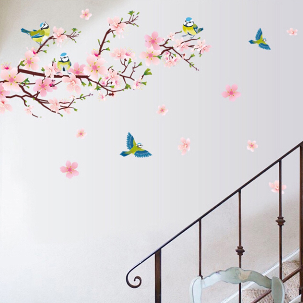 Giấy Dán Tường Hình Hoa Đào Đẹp Mắt