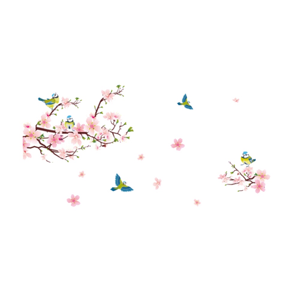 Giấy Dán Tường Hình Hoa Đào Đẹp Mắt