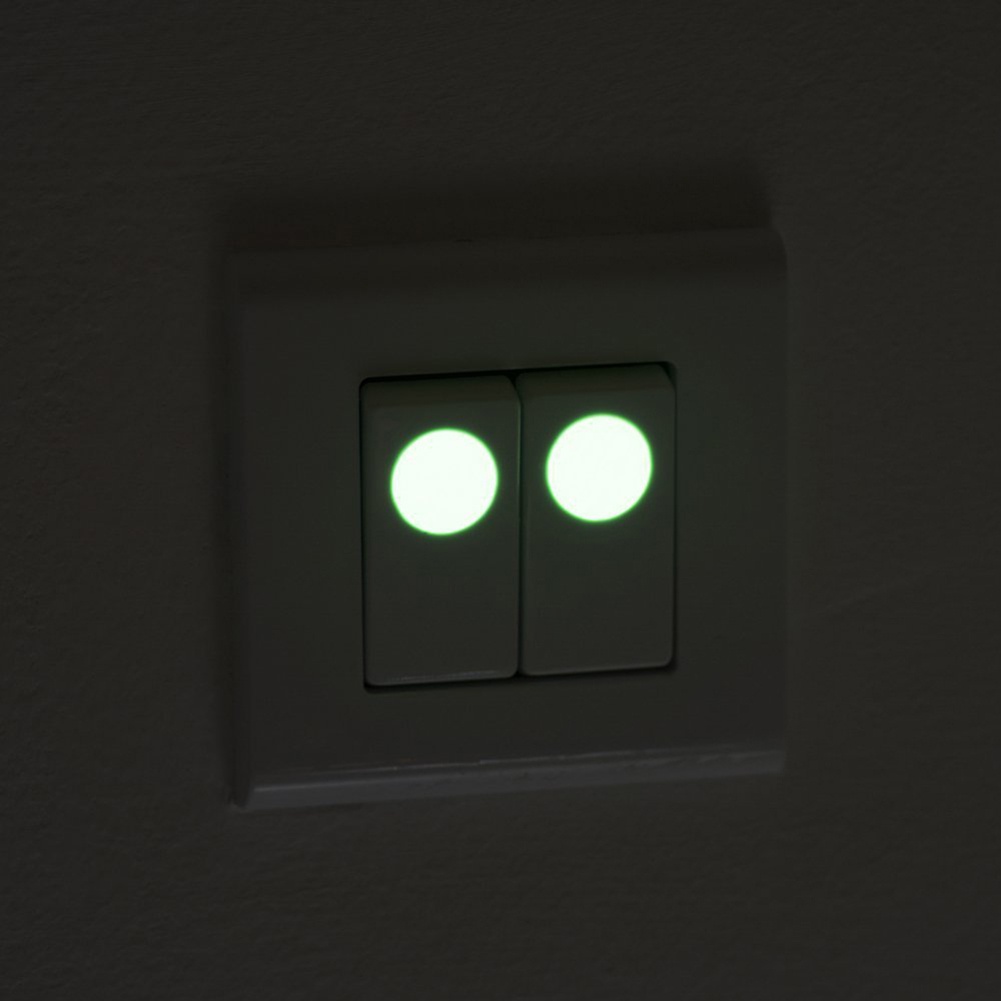 Cuộn 407 Miếng Dán Tường Phát Quang Họa Tiết Chấm Bi Độc Đáo Trang Trí Nhà Cửa