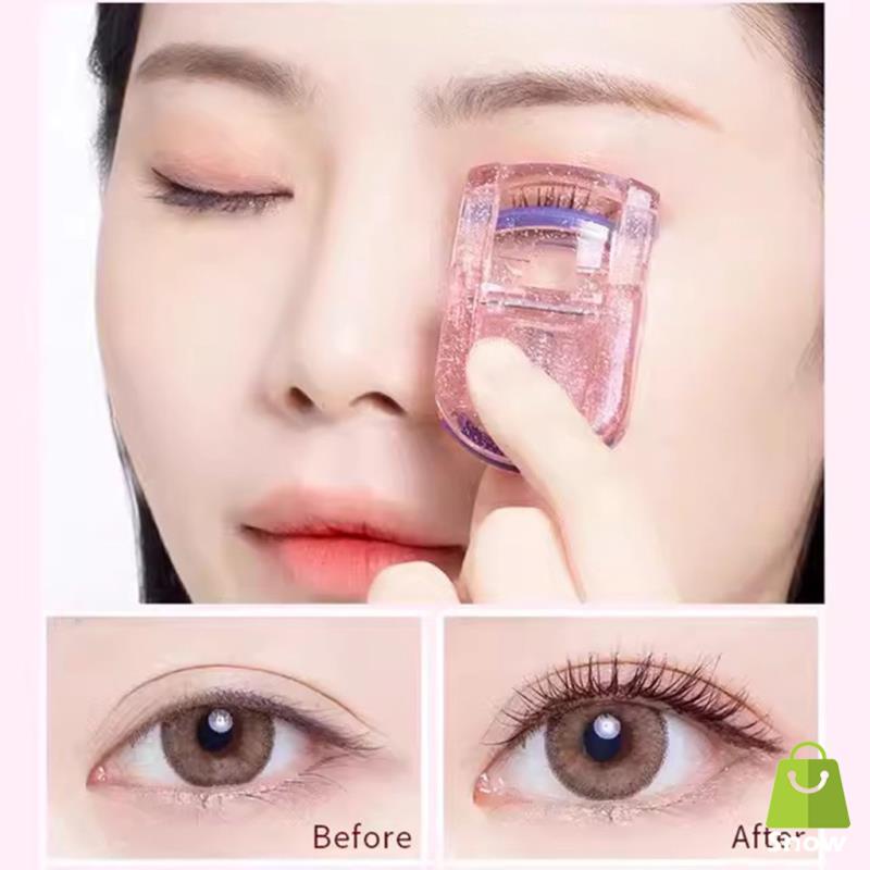 Kẹp uốn cong lông mi 3D bằng nhựa đầu vuông chuyên dụng