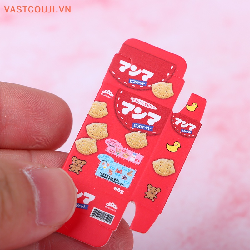 Hộp Bánh Quy Mini Tỉ Lệ 1 / 12 Xinh Xắn Cho Nhà Búp Bê