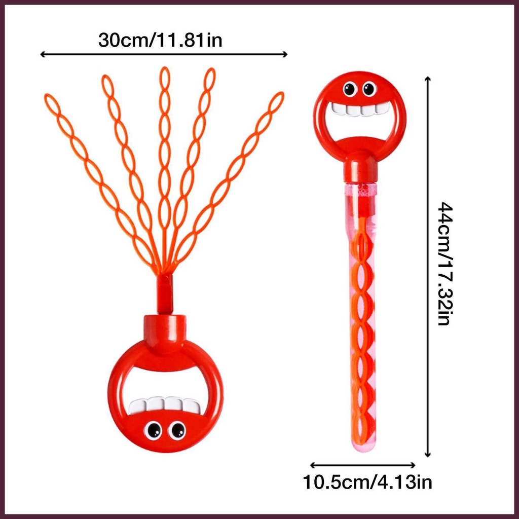 Đồ Chơi Thổi Bong Bóng Hình Mặt Cười 32 Lỗ Cầm Tay Trang Trí Tiệc Cưới / Sân Vườn Cho Bé