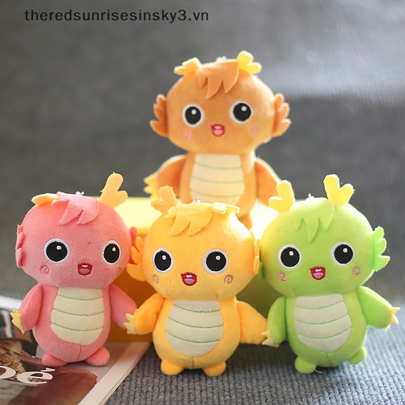 Móc Khóa Khủng Long Nhồi Bông 12CM Đáng Yêu Thời Trang