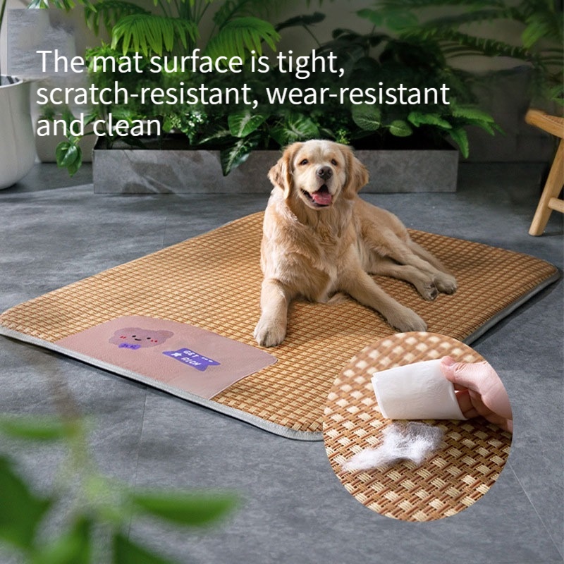 HamshMoc Nệm Ngủ Chống Trượt Thoáng Khí Thoải Mái Cho Thú Cưng