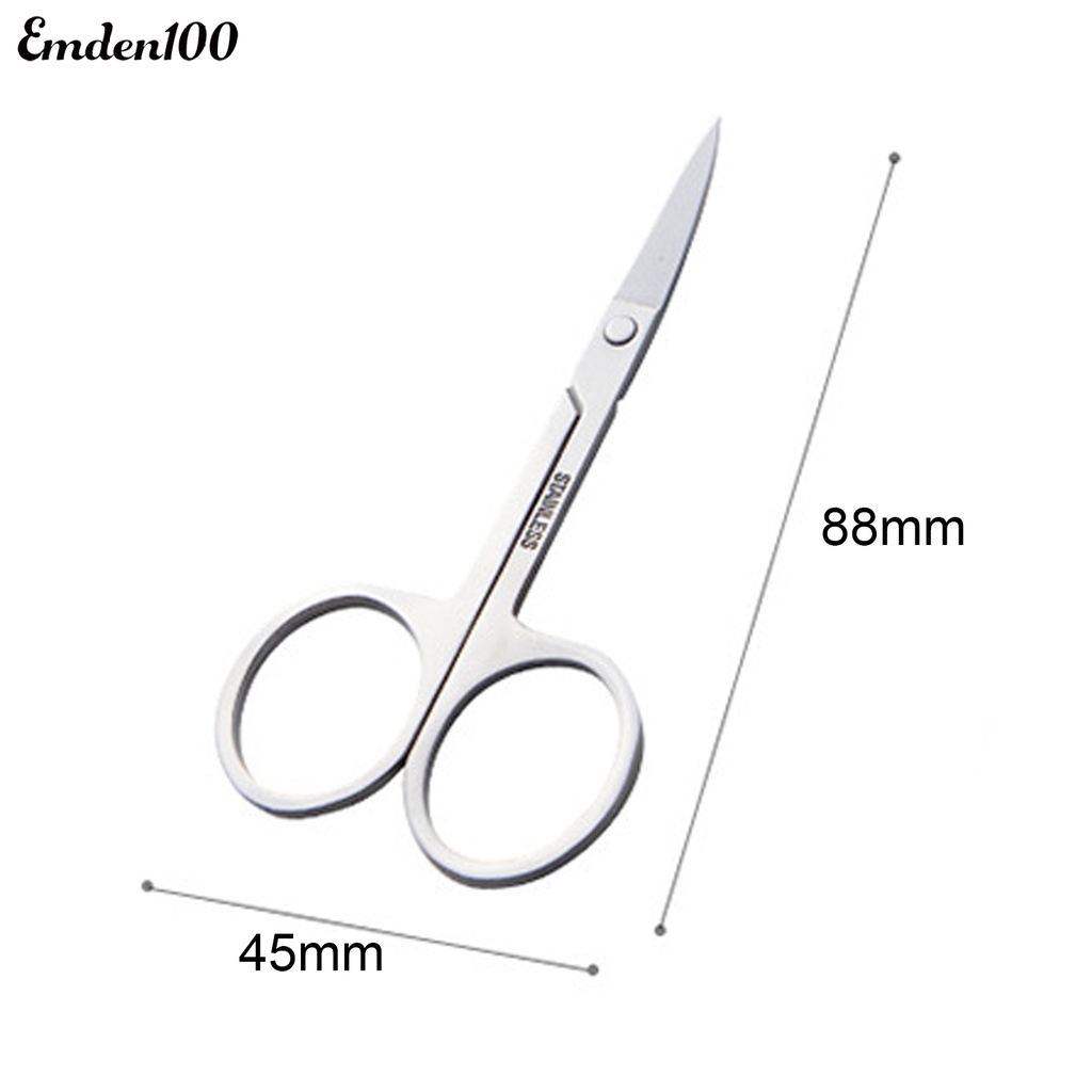 Kéo Tỉa Lông Mày Chống Bụi Bằng Thép Không Gỉ Tiện Dụng