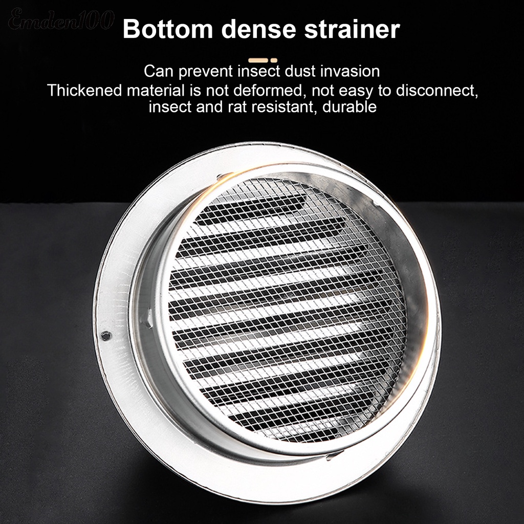 Vỉ Nướng Tròn Bằng Thép Không Gỉ Che Phủ Lỗ Thông Gió An Toàn Đa Năng