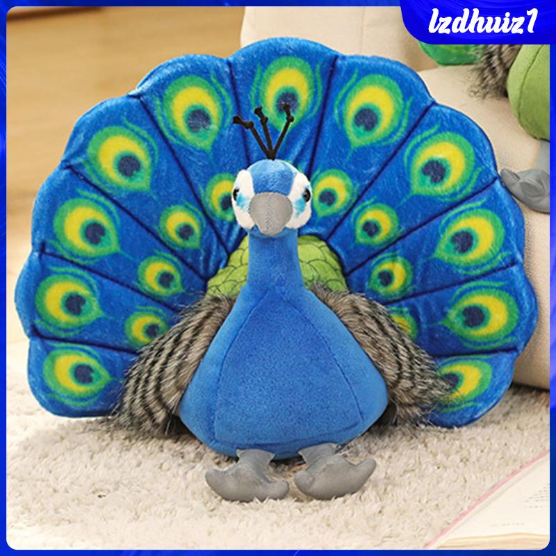 Chim Công Nhồi Bông Mềm Mại Dễ Thương Cho Bé