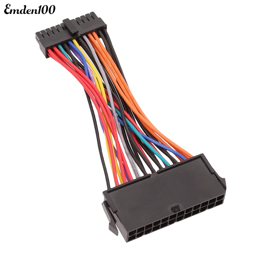 Dây Cáp Chuyển Đổi Nguồn Điện 24Pin Female Sang Mini 24Pin Male Cho DELL 780 980 760 960