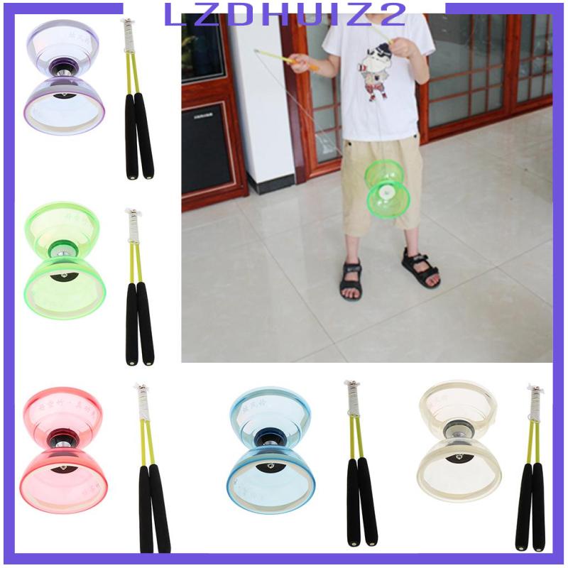 Bộ Đồ Chơi Diabolo Trung Quốc 5inch Với Dây Carbon Nhiều Màu Khác Nhau