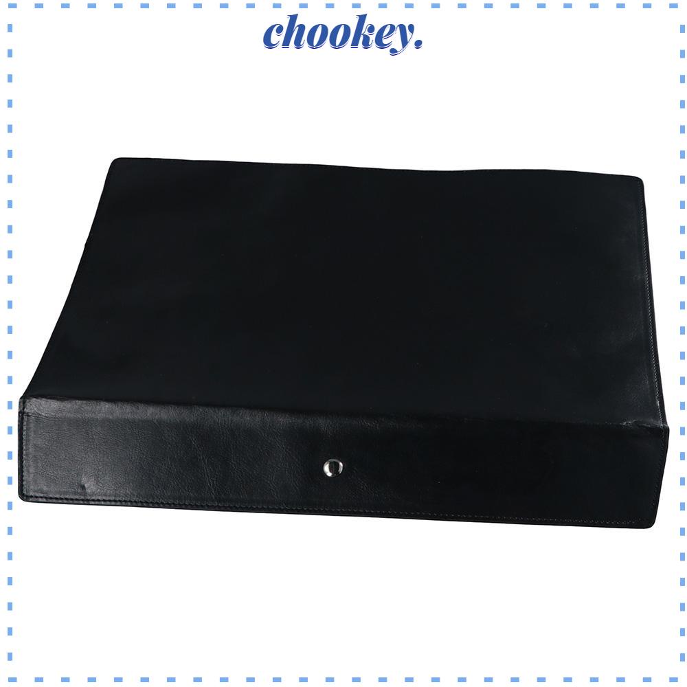 CHOOKEY Bao Thư Màu Đen Bằng Da