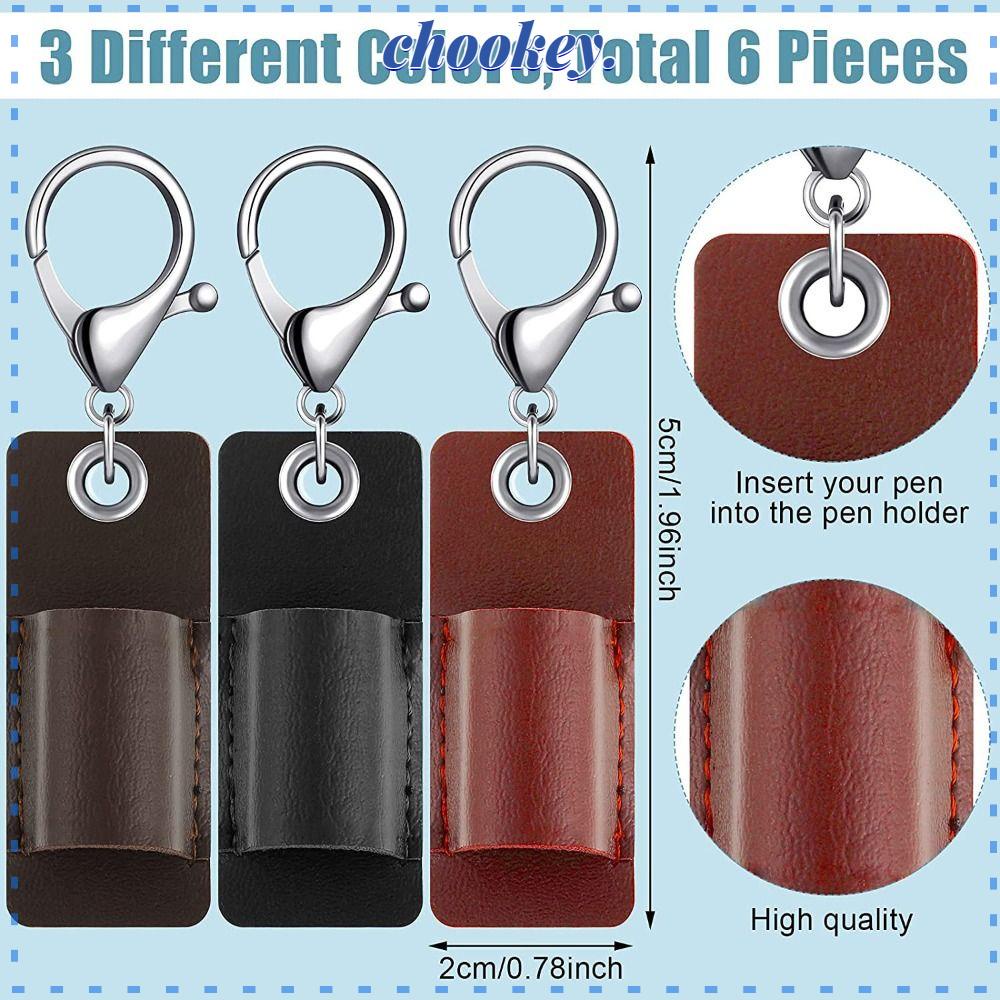 CHOOKEY Set 3 Giá Đỡ Bút + Vỏ Đựng Bút + Dây Đeo Sáng Tạo
