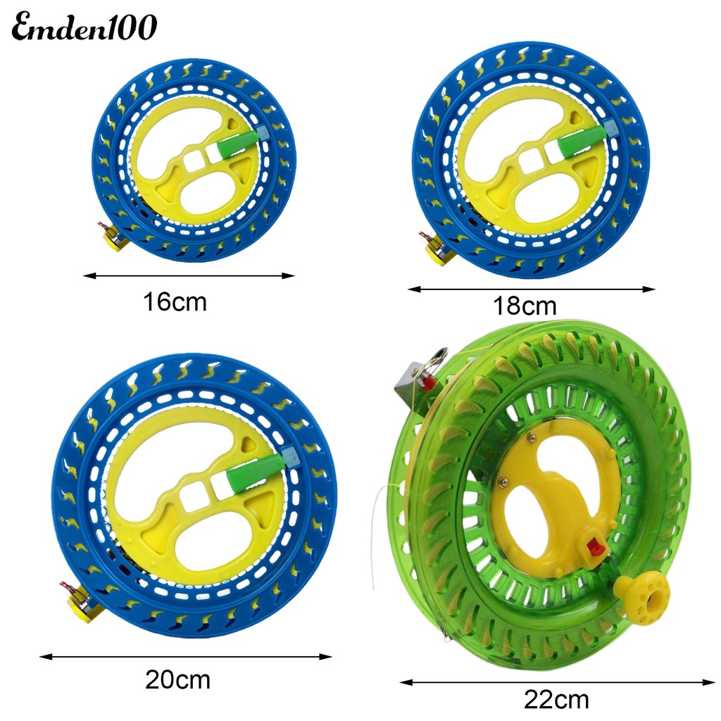 [EMDEN] Cuộn Dây Thả Diều Di Động Nhiều Màu Sắc Đính Hạt Pha Lê Giả Nhỏ Gọn Ổn Định Thiết Kế Tiện